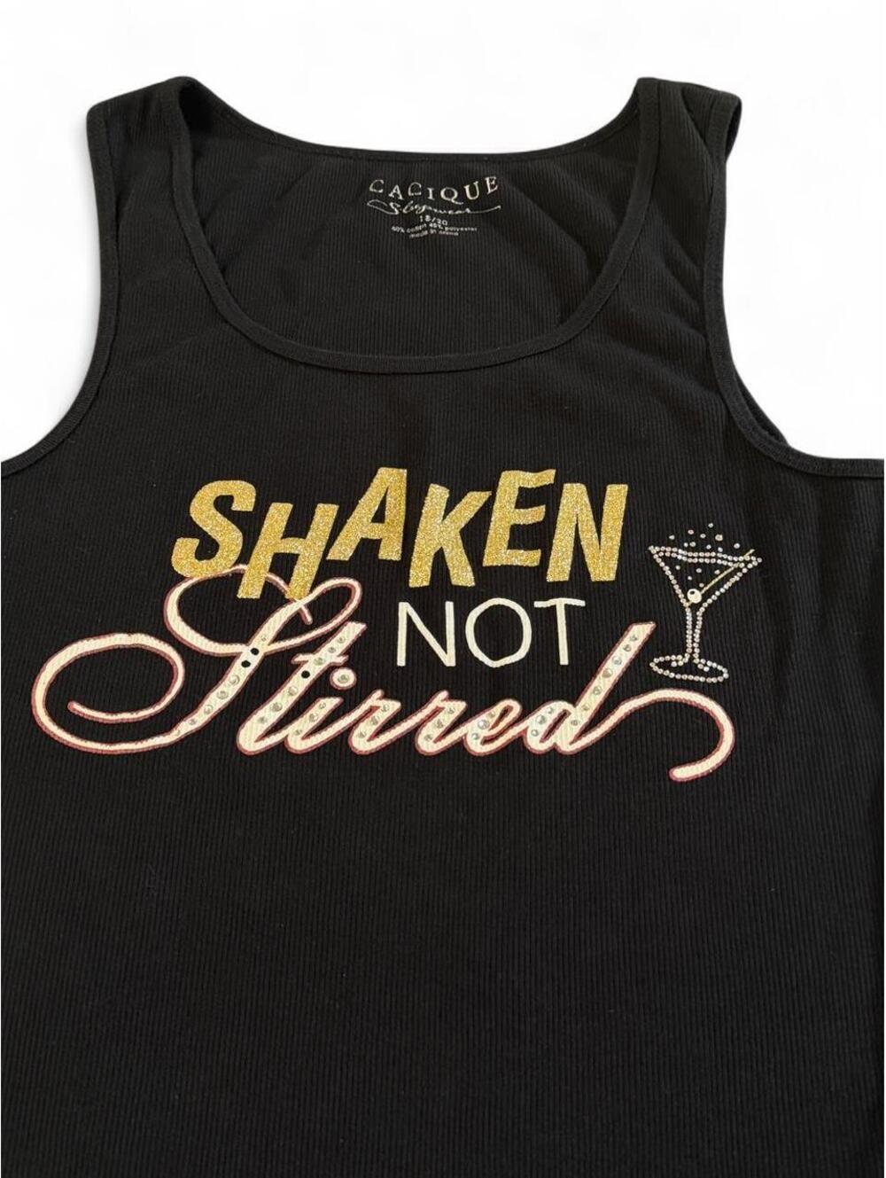 Cacique Women's Black Vests-tanks-cami